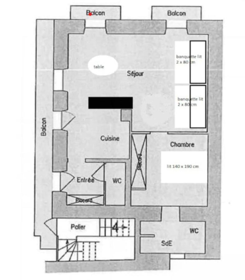 Appartement 6 Personnes, Les 3 Vallees, Pres Des Thermes Brides-les-Bains Kültér fotó
